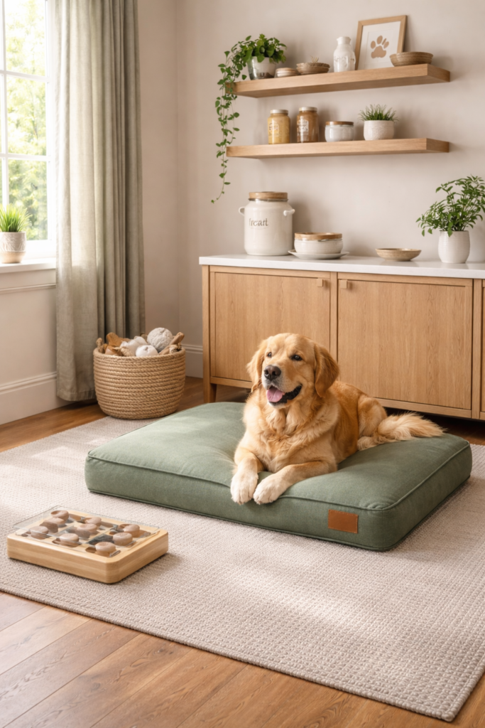 Orthopedic dog beds for modern homes