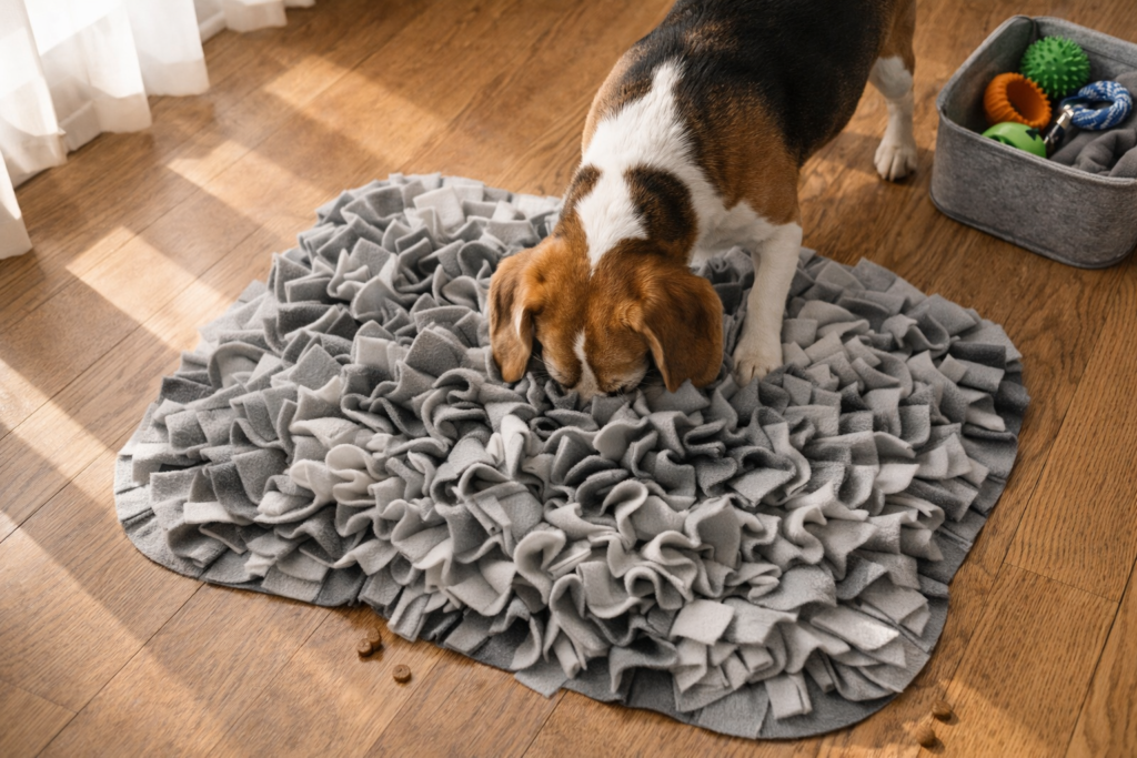 snuffle mats for dogs for slow feeding and enrichment