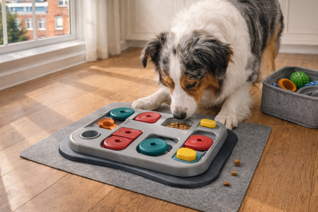 puzzle feeders for dogs for slow feeding and enrichment